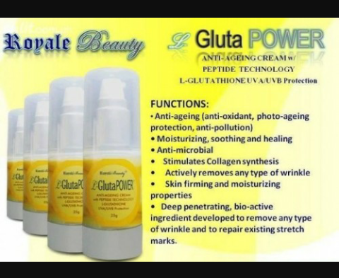 Lgluta power corrector cream