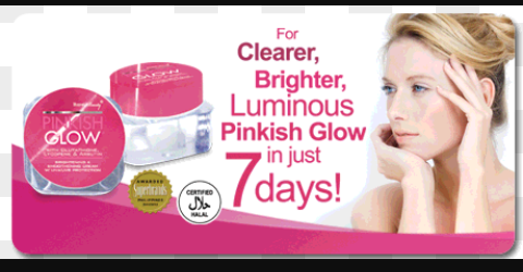 Pinkish smoothening cream